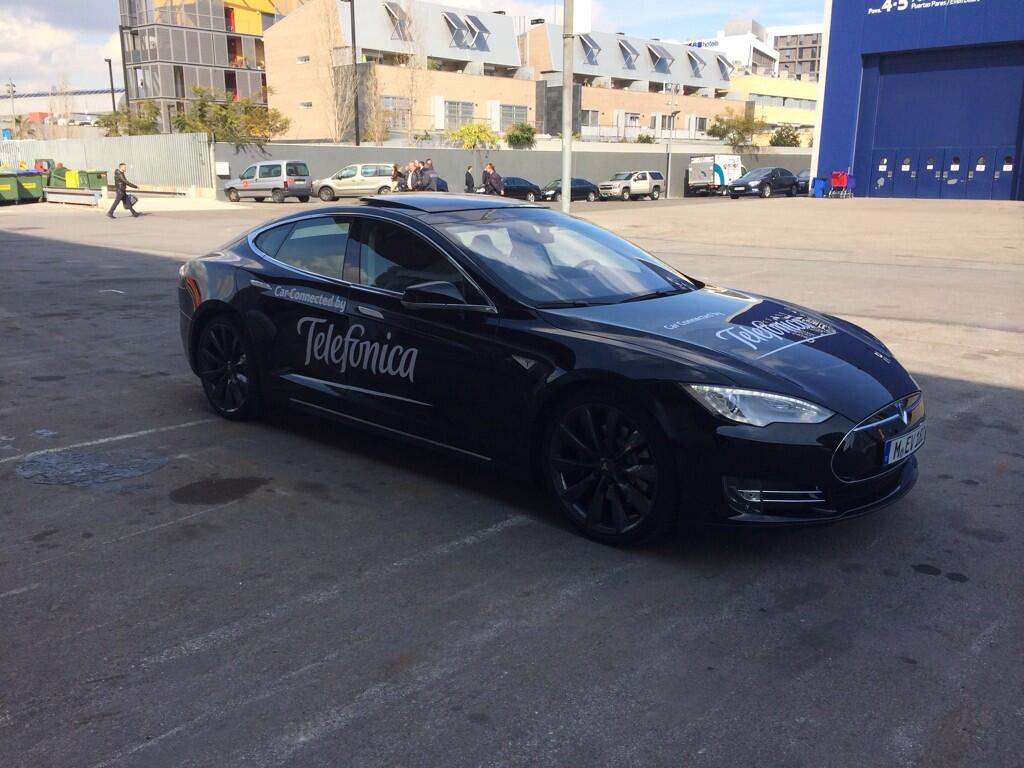 MWC14, Day One: The Tesla revs up and the Blackphone beckons!